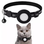 SiGN AirTag halsband för katt & små hundar - Svart
