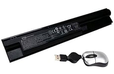 amsahr HPFP09-05 Ersatz Batterie für HP ProBook 440 G0 Notebook PC, FP06 FP09 - Umfassen Mini Optische Maus schwarz
