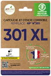 Cartouche D'encre 301 Xl Noir - Compatible Hp Jetline - La Cartouche D'encre