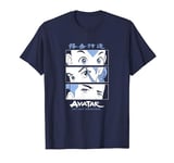 Avatar: The Last Airbender Group Shot Face Panels T-Shirt