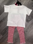 Juicy Couture Kids Set Age 18 Months Top Leggings Pink New Tags Vanilla Ice