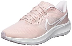 NIKE Women's Nike Air Zoom Pegasus 39 Sneaker, Pink Oxford Summit White Light Soft Pink, 4 UK