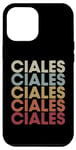 iPhone 13 Pro Max Ciales Puerto Rico Ciales PR Vintage Text Case