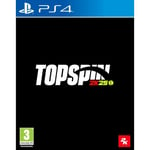 TopSpin 2K25 - Jeu PS4 - Edition Standard