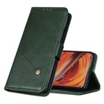 Hauw Case for Asus Zenfone 8,Magnetic Closure Flip Leather Case for Asus Zenfone 8,Green