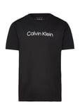 Calvin Klein Inst. Logo Ss T-Shirt Svart