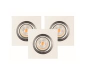Spot-Valaistus 2515337 - SETTI 3x LED upotettava valo VITAR 1xGU10/5W/230V betoni
