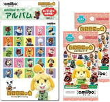 Animal Crossing amiibo Card 4th (2 packs) + amiibo Card Album Anime