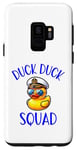 Coque pour Galaxy S9 Duck Duck Squad Tenue de croisière de vacances assortie