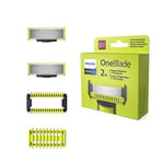 Philips OneBlade Replacement Blades for Face & Body, 2 Pack - QP620/50