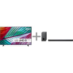 LG UR7800 75" 4K LED TV + LG S90QY 5.1.3 Dolby Atmos Soundbar -tuotepaketti