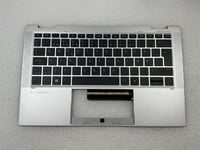 For HP EliteBook x360 1030 G8 M45821-081 Danish Danca Palmrest Keyboard NEW