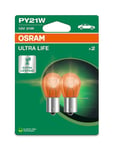 Osram Ultra Life 12V PY21W 2 st