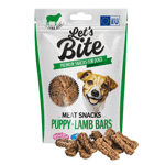 Lets Bite Meat Snacks, lamm för valpar - 80 g