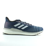 Adidas Sports Solar Dive Blue Textile Mens Lace Up Running Trainers G28966