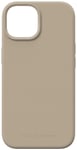 iDeal of Sweden MagSafe Silicone deksel til iPhone 15 (beige)