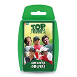 Top Trumps Golfers Classics Card Game, Play with 30 of the greatest golfers including Seve Ballesteros, Betsy King, Tiger Wood, Ben Hogan, discover new PGA and LPGA facts, 2+ game for ages 8+