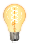 DELTACO – SMART HOME LED-älylamppu, hehkulankajäljitelmä, E27, valkoinen (SH-LFE27A60S)