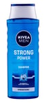 Nivea Men Strong Power Hair Shampoo 400ml (M) (P2)