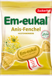 Em-eukal Sockerfri Halstablett Anis Fänkål 75g