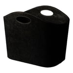 Cinas Korg av filt Svart 45x30 cm