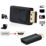 Display Port DP Male To HDMI Female Adapter For PC Laptop To Connect TV Monitor