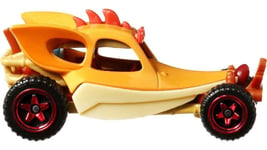 Character Cars Crash Bandicoot Model Car Diecast 1:64 6cm Hot Wheels HDL64