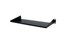StarTech.com 1U Server Rack Cabinet Shelf, 7in Deep Fixed Cantilever Tray, Rackmount Shelf for 19" AV/Data/Network Equipment Enclosure with Cage Nuts & Screws, 33lbs Weight Capacity - 1U Rack Shelf 7" Deep (CABSHELF1U) - hylla för rack - 1U