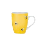 380ml Porcelain Yellow Sweet Bee Microwave Safe Hot Drink Mug Server
