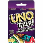 Mattel Games UNO Flip GDR44 Double Sided Card Game for 2-10 Players Ages 7Y+