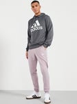 adidas Sportswear Mens Hooded Tracksuit - Grey, Grey, Size Xl, Men