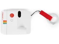 Polaroid Go Camera Clip White, Kamera Med Skrivare, Metall, Nylon, Röd, Vit, Kina, 60 Mm, 13 Mm
