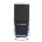 Chanel Blue Nail Polish Le Vernis Longwear Nail Varnish 622 Violet Piquant - NEW