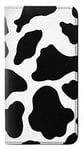Seamless Cow Pattern PU Leather Flip Case Cover For Samsung Galaxy J6+ (2018), J6 Plus (2018)
