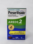 Preservision  Areds 2 - 120 gels ,Eye Vitamin Supplement ,Bausch + Lomb ex 01/25