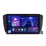 9 Inch Touch Screen 2 Din Android 10 Car Stereo for Seat ibiza 6j 2009-2013 with GPS Navigation Built in Carplay DSP FM RDS Support Android Auto/Bluetooth/SWC/Mirror Link,7862: 4+64