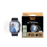 PanzerGlass Apple Watch Ultra 2 49mm Skärmskydd i reptåligt härdat glas - Ultra Wide Fit