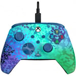PDP Rematch Wired Controller spilcontroller, Glitch Green, PC / Xbox
