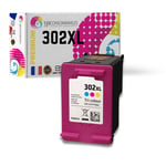Cartouche compatible avec HP 302 XL couleur