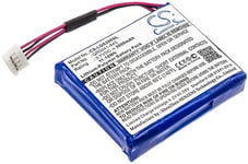 Kompatibelt med Qolsys IQ Panel 2 Touch Panel, 3.7V, 3000 mAh