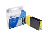 Bläckpatroner Kompatibla G&Amp G Np-C-1500Xly Ersätter Canon Pgi-1500Xl Y Yellow