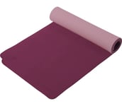 Yogamatta PVC-fri 6 mm Herr RED PLUM/MESA ROSE ONESIZE