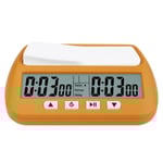 YS YS-902 Schacktimer Schackklocka för Go-turnering (Gul engelsk version)