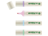 EDDING överstrykningspenna 24 EcoLine Pastell 4 st assorterade - EDDING 24-4-1000 2-5mm (4-24-4-1000)