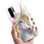 Huawei P30 Pro - Skal/Mobilskal Unicorn/Enhörning