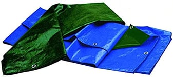 Blinky Vigueur 79850-35-Bache Lourde Snatch Bicolore Bleu/Vert 6 X 4 M