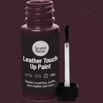 BURGUNDY Leather Touch Up Paint 15ml for bags, shoes, purses, furniture etc