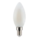 Oiva LED-lampa E14 Kronljus 4W/830 470lm Opal