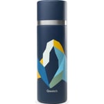 QWETCH Stainless Steel Insulated Thermo Altitude 750ml Bleu / Gris Unique 2024 - *prix inclut code EKO15