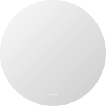 Dansani Corona spegel med belysning, dimbar, touch, Ø75 cm